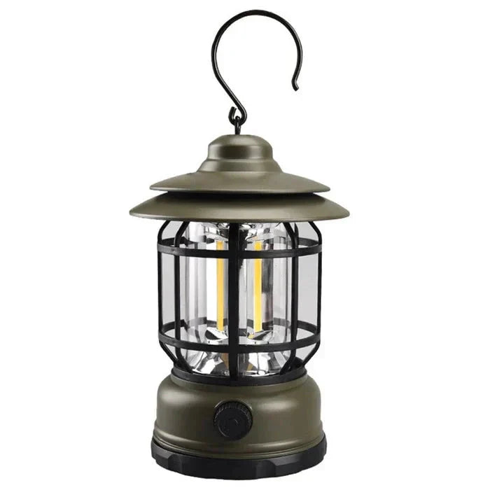 Tragbare Retro-Campinglampe