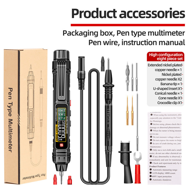 Tragbares digitales Präzisionsstift-Multimeter