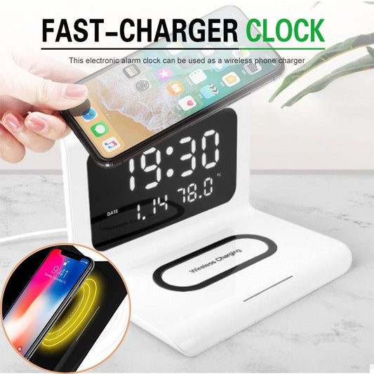 ⏰📱Wecker mit kabellosem Laden