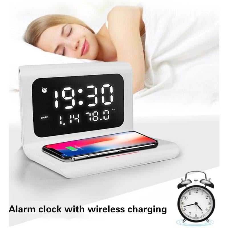 ⏰📱Wecker mit kabellosem Laden