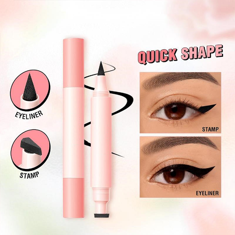 💝Doppelseitiger Stempel-Eyeliner