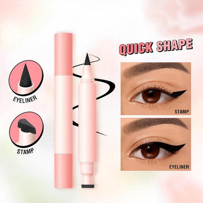 💝Doppelseitiger Stempel-Eyeliner