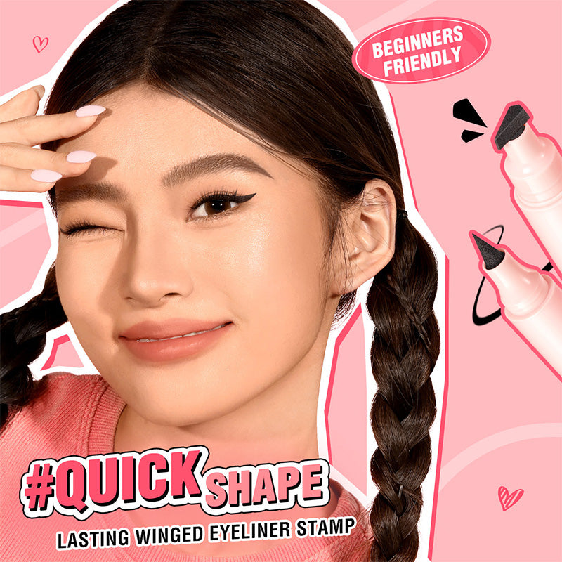 💝Doppelseitiger Stempel-Eyeliner