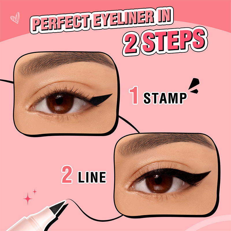 💝Doppelseitiger Stempel-Eyeliner
