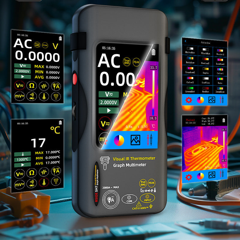Infrarot-Thermografie-Touchscreen-Thermometer SH7 mit hoher Genauigkeit