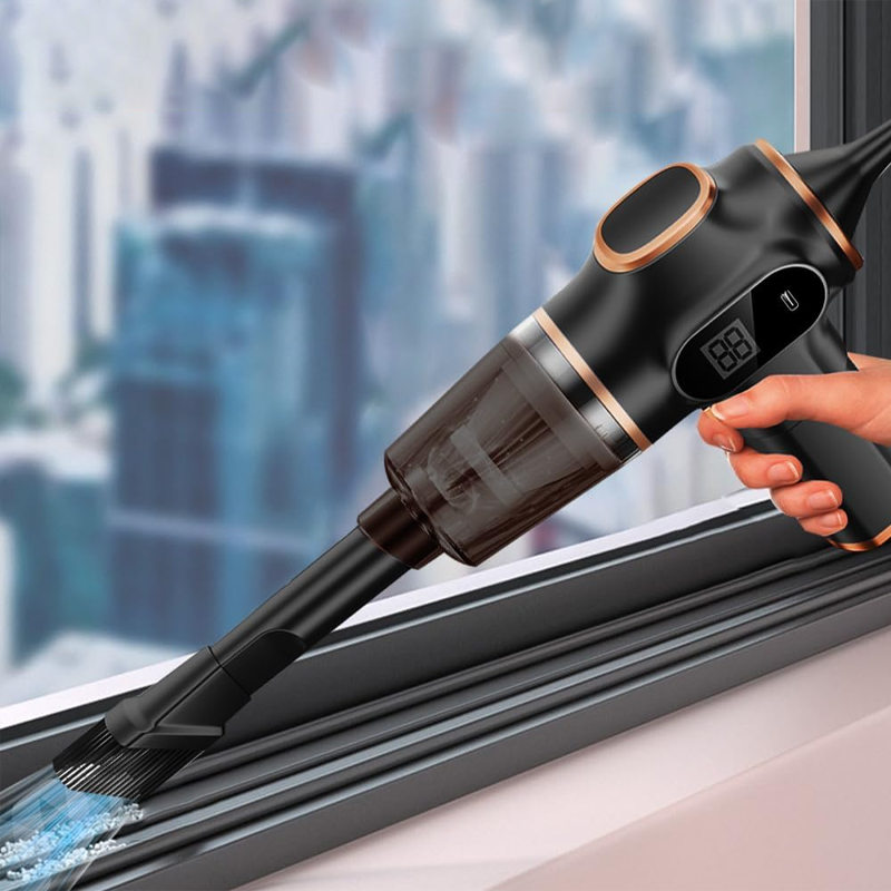 🔥LETZTER TAG: 50 % RABATT!!✨Handstaubsauger, kabellos, mit 19.000 Pa, leistungsstarkes 6-in-1-Modell mit Smart-Display