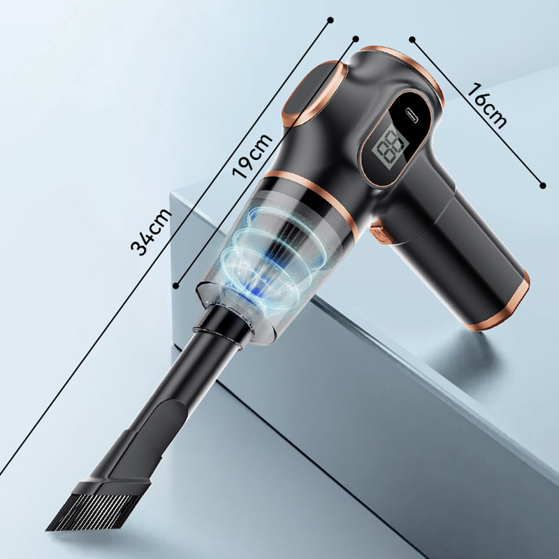 🔥LETZTER TAG: 50 % RABATT!!✨Handstaubsauger, kabellos, mit 19.000 Pa, leistungsstarkes 6-in-1-Modell mit Smart-Display