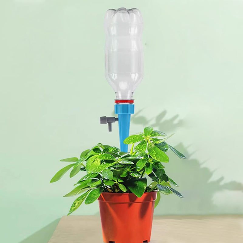 🌱 50 % Rabatt – Einstellbarer Tropfbewässerer mit Ventil – automatische Dosierung, universell & ideal für Urlaub, Balkon & Wohnung 🪴💧