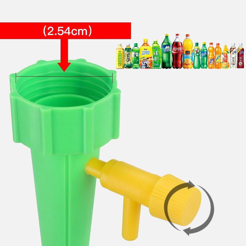 🌱 50 % Rabatt – Einstellbarer Tropfbewässerer mit Ventil – automatische Dosierung, universell & ideal für Urlaub, Balkon & Wohnung 🪴💧