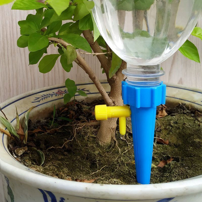🌱 50 % Rabatt – Einstellbarer Tropfbewässerer mit Ventil – automatische Dosierung, universell & ideal für Urlaub, Balkon & Wohnung 🪴💧