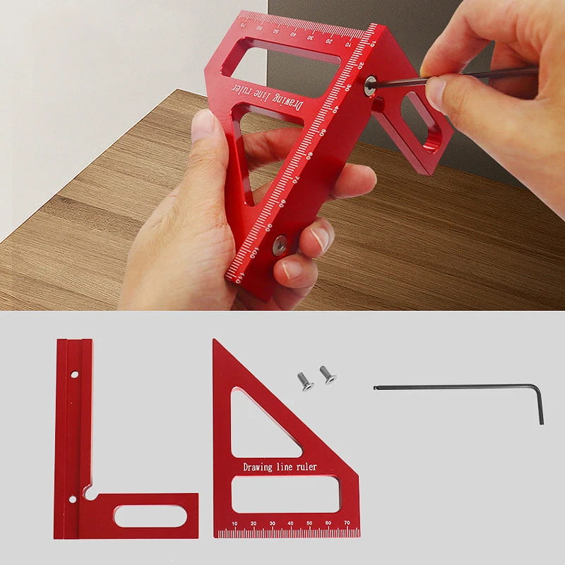 📐3D-Messwinkel mit Mehrwinkelfunktion