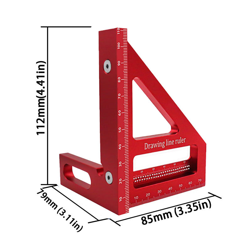 📐3D-Messwinkel mit Mehrwinkelfunktion