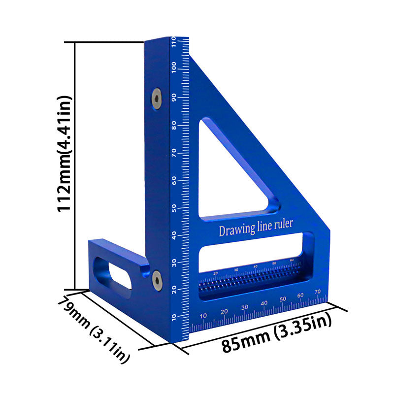 📐3D-Messwinkel mit Mehrwinkelfunktion