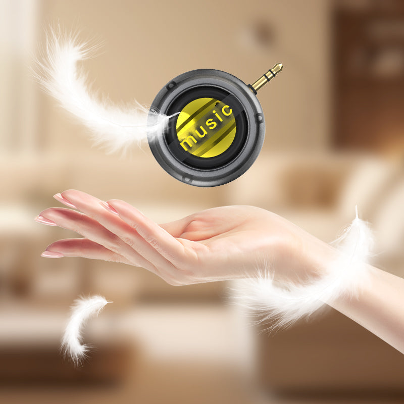 🎵【Plug & Play】Tragbarer Handy-Lautsprecher - Verstärkt Musik & Anrufe sofort! 🔊
