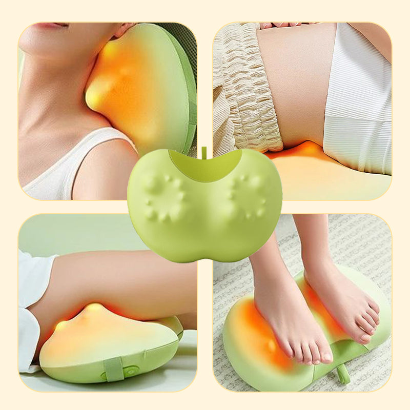 🔥2025 Hot Sale🔥3D-Knet-Nacken- und Rückenmassagekissen mit Wärme