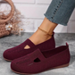 👟 Bequeme Strick-Slipper für Damen | Leicht & Atmungsaktiv | Flache Hausschuhe zum Relaxen