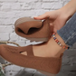 👟 Bequeme Strick-Slipper für Damen | Leicht & Atmungsaktiv | Flache Hausschuhe zum Relaxen