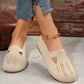 👟 Bequeme Strick-Slipper für Damen | Leicht & Atmungsaktiv | Flache Hausschuhe zum Relaxen