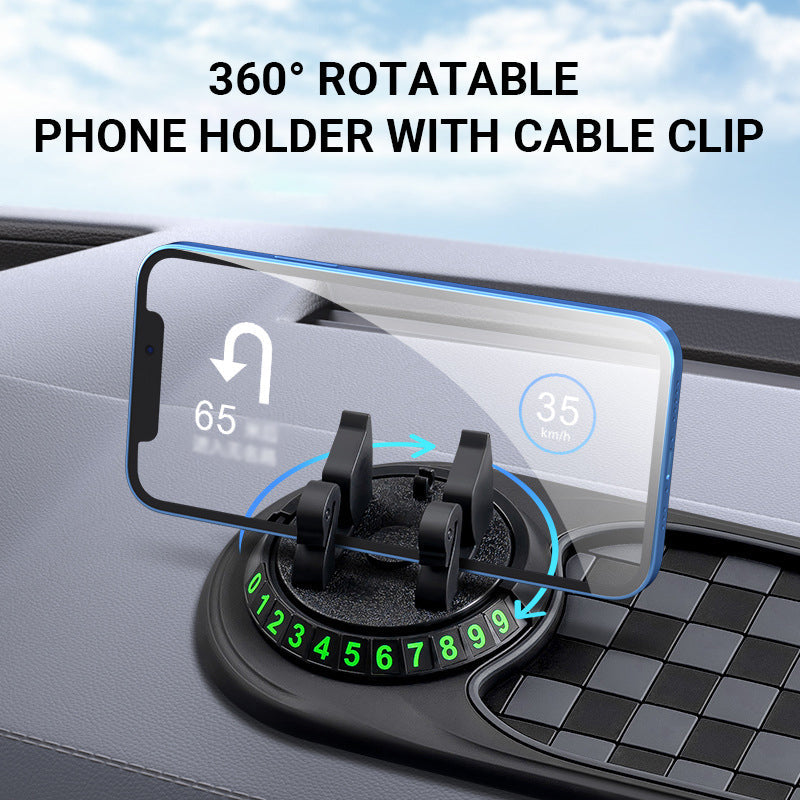 🔥Aktion -50% Rabatt🔥Autodashboard-Antirutschmatte mit Handyhalterung✨