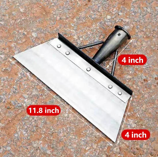 Multifunctional cleaning shovel