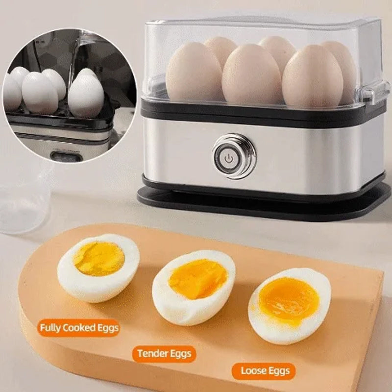Mini-Eierkocher aus Edelstahl – Tragbar & Multifunktional für Frühstück & Küche 🍳🏠
