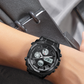🎁【Vaterstag-Angebot】Herrenuhr – Analog-Digital mit Alarmfunktion