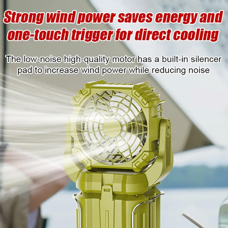 ☀️🔋Solar LED-Starklicht-Außenfächerlaterne