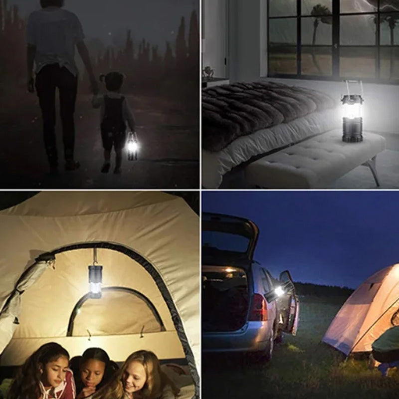 ☀️🔋Solar LED-Starklicht-Außenfächerlaterne