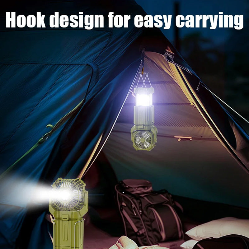 ☀️🔋Solar LED-Starklicht-Außenfächerlaterne