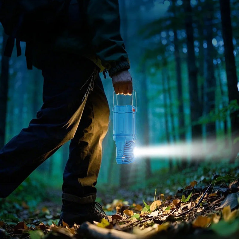 ☀️🔋Solar LED-Starklicht-Außenfächerlaterne