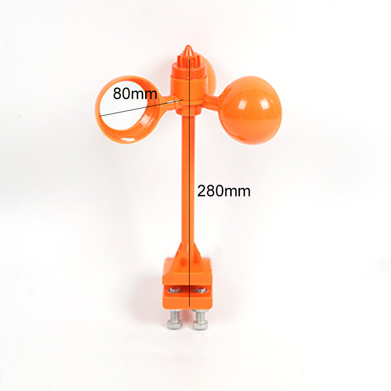 Reflektor und Windspinner zur Vogelabwehr mit Geräuschfunktion
