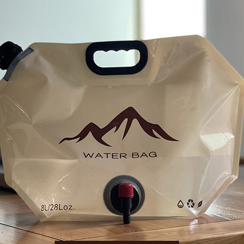 🏕️ Großvolumiger faltbarer Outdoor-Wasserbehälter (Tasche)