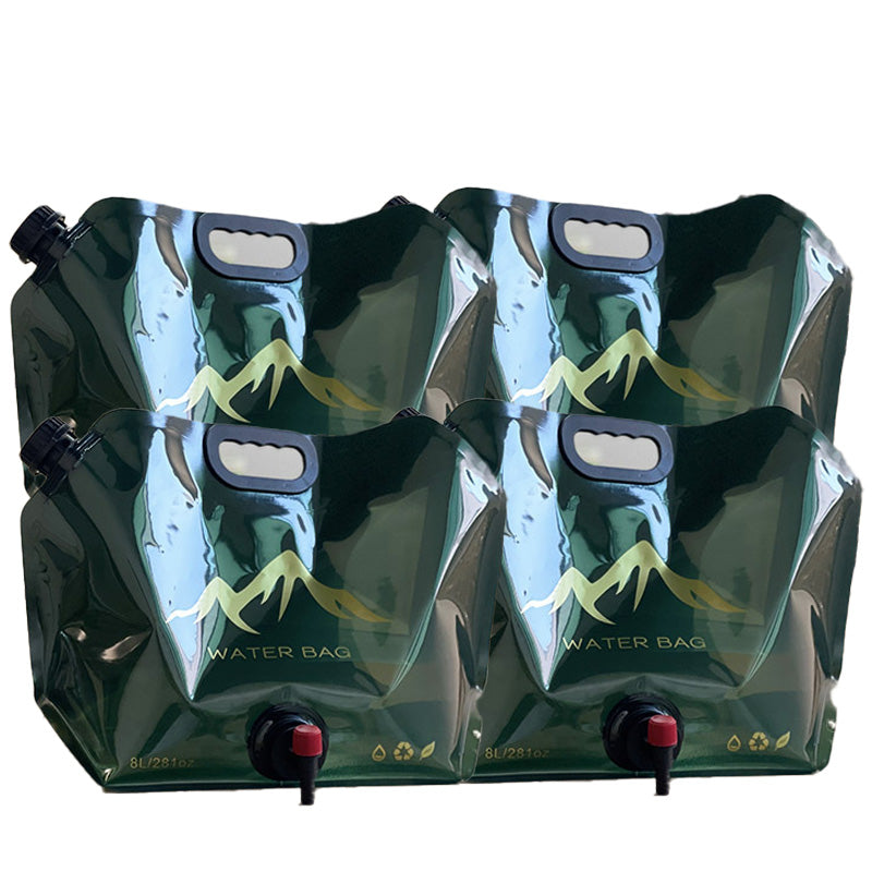 🏕️ Großvolumiger faltbarer Outdoor-Wasserbehälter (Tasche)
