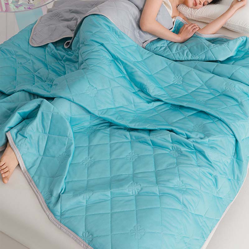 💤 Letzter Tag - 49% RABATT ❄️ Atmungsaktive, bedruckte, waschbare Sommer-Kühldecke