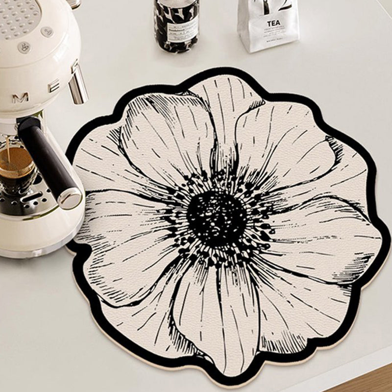🌸Flower-Shaped Dish Drying Mat for Kitchen Counter-✨ Jetzt 50% sparen!⏳ Nur heute!
