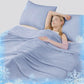 ⏰ 50 % RABATT – Nur für kurze Zeit ✨❄️ Leichte Kühldecke für den Sommer – kühlende, atmungsaktive Sommerdecke, leicht & waschbar, ideal für heiße Nächte und Sofa 🛏️