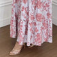 🏖️Sommer-Special👗 Damen-Blumenprint-Kleid mit Plisseesaum
