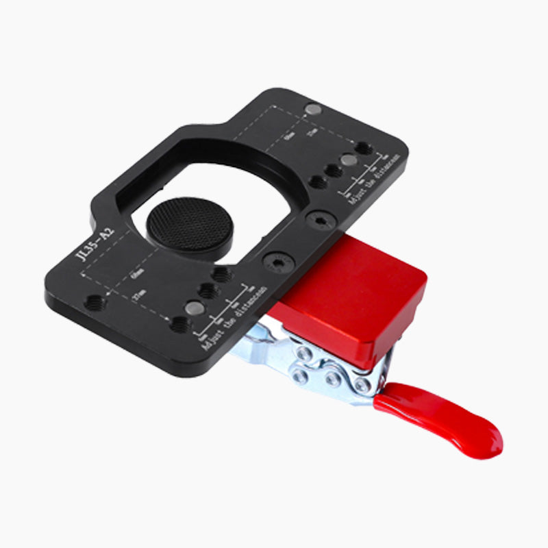 🚪🔧 35mm Bohrschablone für verdeckte Scharniere – Montagehilfe für Türen & Schränke