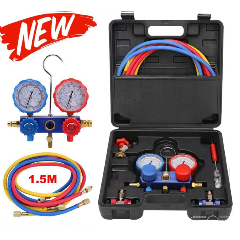 🔥3 Way R134/R22/R410 AC Gauges💥💥Befristetes Angebot: 49% Rabatt auf Bestellungen