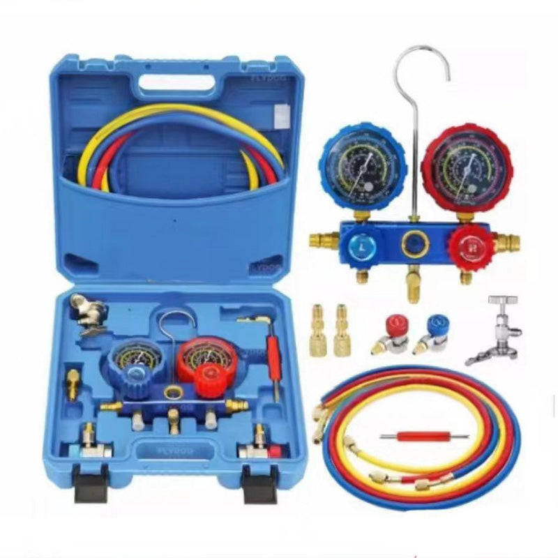 🔥3 Way R134/R22/R410 AC Gauges💥💥Befristetes Angebot: 49% Rabatt auf Bestellungen