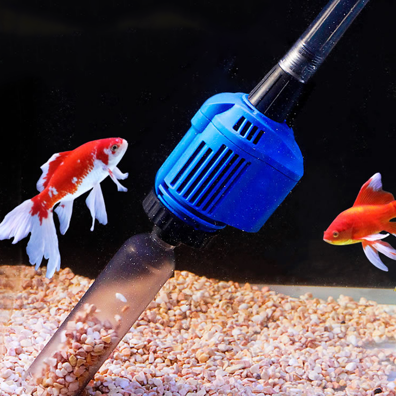 🐠 Elektrischer Aquarium-Reiniger mit Wasserfilter – Automatischer Mulmsauger für Wasserwechsel und Bodengrundreinigung