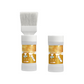 Wasserbasierende Metallic-Silber-Farbe mit integriertem Pinsel