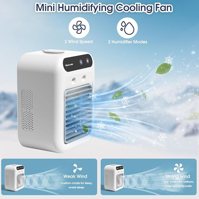🌬️✨Mini tragbarer Klimaanlagen-Kühler & Luftbefeuchter