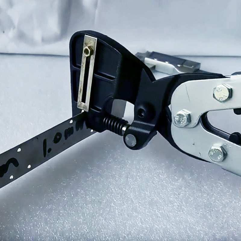 🔩 Premium Edelstahl-Lochzange | Für Stahl, Metall & mehr 🔧