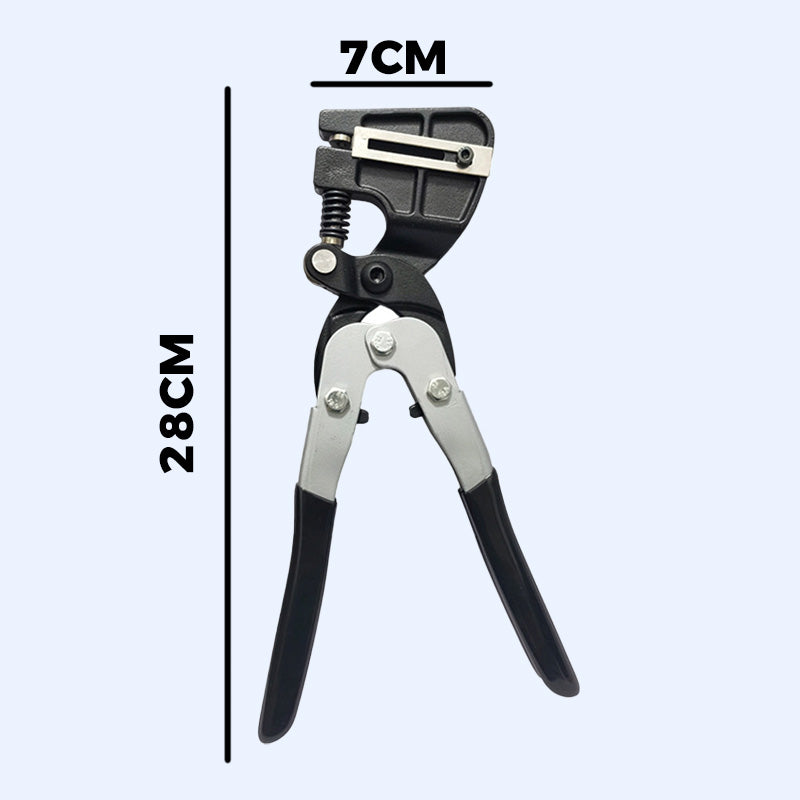 🔩 Premium Edelstahl-Lochzange | Für Stahl, Metall & mehr 🔧