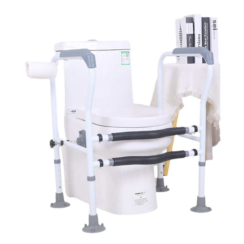 🔥 40% RABATT! 🚽 Senioren Toilettenstützgriff – Höhenverstellbare Aufstehhilfe mit Rutschfesten Armlehnen | Sicher & Komfortabel 🛡️