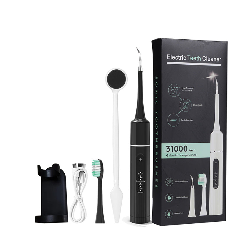 🔥【 NUR IM JUNI -50% OFF】🦷Ultraschall Zahnsteinentferner (6 Modi) - IPX6 wasserdicht + 4 Aufsätze