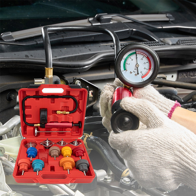 🛠️15 Stück Universeller Kühlerdruck-Dichtheitsprüfer⚙️