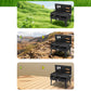 🔥 Tragbarer faltbarer Holzkohlegrill für Outdoor-Kochen 🍖