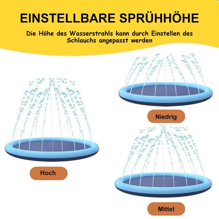 🔥49% Rabatt🔥Rutschfeste Wasserspielmatte (für Kinder & Hunde)